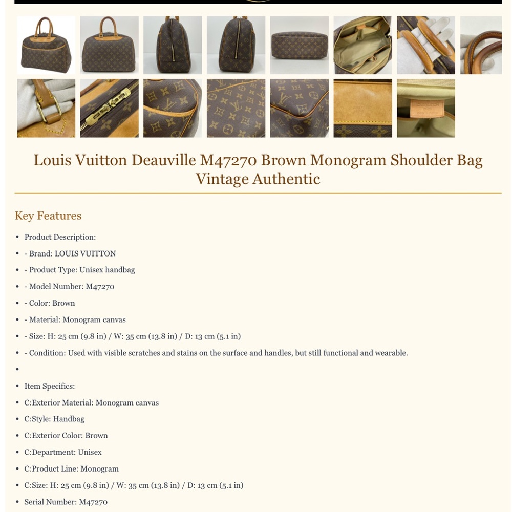 Louis Vuitton Monogram Brown Duffel Bag - Picture 16 of 16